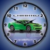 Collectable Sign & Clock | Camaro G5 Synergy Green LED Wall Clock Retro/Vintage, Lighted - 2 of 4