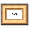 PosterPalooza | Photo Size Traditional Gold Picture Frame - UV Acrylic, Foam Board Backing, Hanging Hardware - 2 of 4
