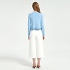 Women's Long Sleeve Crewneck Ruffle Hem Cardigan - A New Day™ - 2 of 3