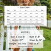 EXLURA Women's 2025 Summer Short Puff Sleeve Casual Short Mini Dresses Tie Back Square Neck A-Line Sundress - 2 of 4