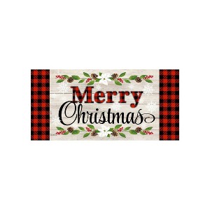 Evergreen Christmas Sentiments Sassafras Switch Mat - 1 of 4
