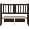 AFI Furnishings Tahoe Platform Bed F with Foot Drawer ES - 4 of 4