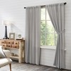 Burlap Dove Grey Panel Set of 2 84x40  VHC Brands - 3 of 4