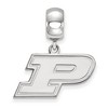 Black Bow Jewelry Sterling Silver Purdue Boilermakers NCAA Bead Charm - 2 of 4