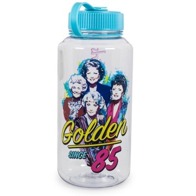 Just Funky The Golden Girls "Golden Since 85" Water Bottle | Holds 32 Ounces