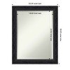 Amanti Art Filigree Beveled Framed Bathroom Vanity Wall Mirror - 3 of 4
