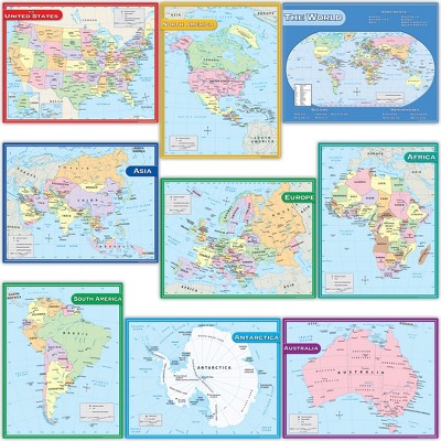 World Map Chart  The Scholastic Teacher Store