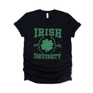 Simply Sage Market Women's Irish University Short Sleeve Graphic Tee - 1 of 4