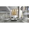 Savoy House Nouvel 12 - Light Chandelier in  Warm Brass - 4 of 4