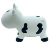 Pop It Up: Kidzzfarm Bouncing Cow: Inflatable Animal Hopper,Ages 12mo+ - 3 of 4