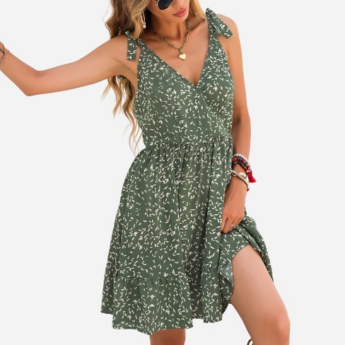 Women‘s Abstract Print Chiffon Mini Dress - Cupshe : Target