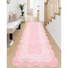 Modern Machine Washable Area Rug for Living Room Bedroom Rug Non Slip Non Shedding Low Pile Indoor Carpet Foldable Soft Floor Rugs for Kitchen Office - 2 of 4