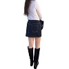 Women's Harley Denim Mini Skirt - JUST BLACK DENIM - 4 of 4