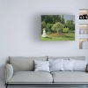 Trademark Fine Art -Claude Monet 'Jeanne Marie Lecadre in the Garden' Canvas Art - 2 of 4