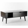 DOMETOUR Lift Tabletop Coffee Table with Storage Shelf and Hidden Compartment for Living Room - 3 of 4