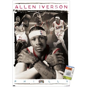 Trends International Allen Iverson - Collage Unframed Wall Poster Prints - 1 of 4