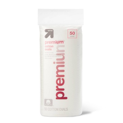 Premium Cotton Ovals - 50ct - up & up™
