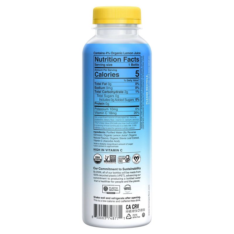 Lemon Perfect Original Lemon Hydrating Lemon Water - 15.2 fl oz Bottle, 6 of 10