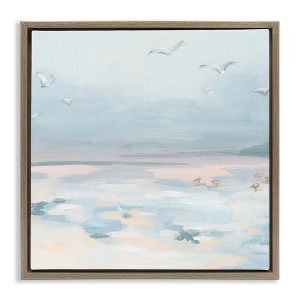 Stupell Industries Pastel Coastal Landscape, 18" x 18" - 1 of 4