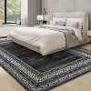 Acekool 5x7 Washable Rug – Modern Non-Slip Carpet for Living Room & Bedroom, Ultra-Thin Indoor Floor Mat - 3 of 4