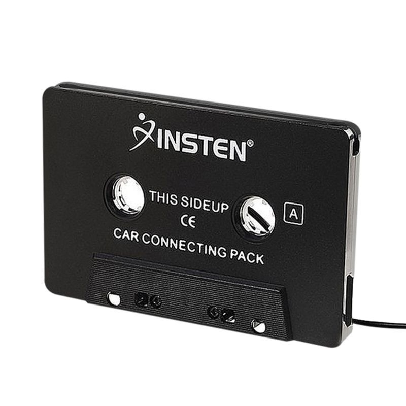 Insten Universal Car Audio 3.5mm Cassette Adapter, Black For Apple iPhone 6 5S Samsung Galaxy S5 S4 HTC One M8 M7 LG G3, 5 of 8