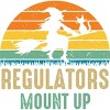 Women's Design By Humans Regulators Mount Up Halloween Witch By RedBirdLS Racerback Tank Top - 2 of 3