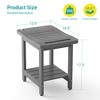 Sonkuki HIPS Waterproof Shower Benches for Inside with Shower Head Holder for Spa, Bath, Shaving Legs - 3 of 4