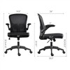 Yaheetech Adjustable Office Chair Swivel Mesh Computer Chair with Armrests - 3 of 4