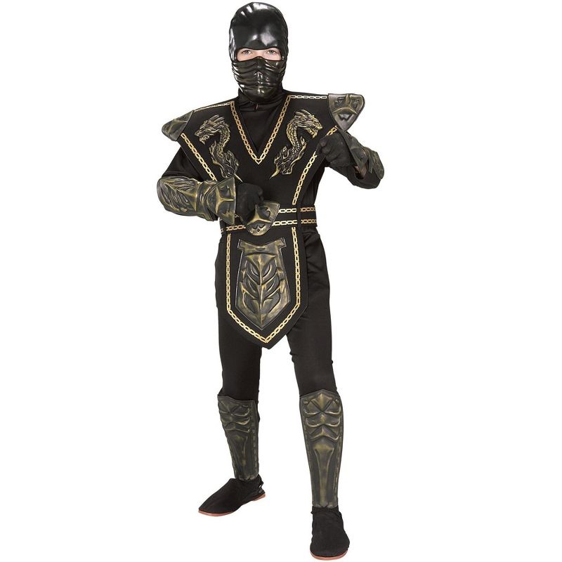 Rubies Boy's Ancient Dynasty Ninja Costume, 1 of 3