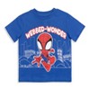 Marvel Avengers Spidey and His Amazing Friends Hulk Iron Man Spider-Man 4 Pack T-Shirts Toddler - 4 of 4