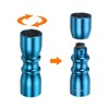 Unique Bargains Snooker Pool Cue Tip Tool Billiard Stick Tip Repair Accessories Scuffer Shaper Aerator - 3 of 4