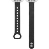 Worryfree Gadgets Leather Thin Bands for Apple Watch 38mm 40mm 41mm iWatch Series 8 7 6 SE 5 4 3 2 1 - Assorted Colors - 3 of 4
