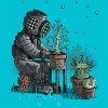 Men's Design By Humans Coral Garden By moisescudero T-Shirt - 2 of 3