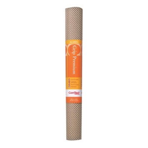 Con-Tact Grip Premium 4 ft. L X 20 in. W Taupe Non-Adhesive Shelf Liner (Case of 6) - 1 of 1