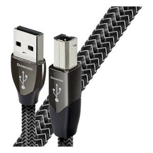AudioQuest Diamond USB A to B Cable - 2.46 ft (0.75m) - 1 of 1