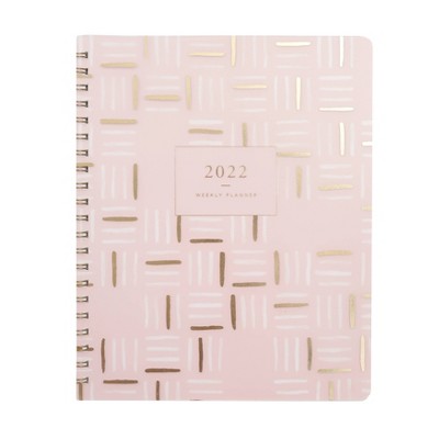 2021-22 Academic Planner Letter Weekly Spiral Trellis - Russell & Hazel