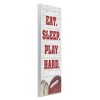 Stupell Industries Eat Sleep Play Hard Sports, 7" x 17" - 3 of 4