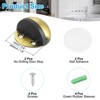 Unique Bargains Self-Adhesive No Drilling Door Stop for Home Office Keep Door Open 2 Pcs - 2 of 4