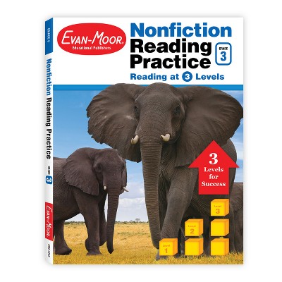 Nonfiction Reading Practice, Grade 3 Teacher Resource - by  Evan-Moor Educational Publishers (Paperback)