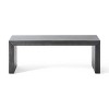 Dexmalle Acacia Wood Minimalist Dining Bench for Entryway - 4 of 4