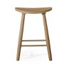 Maven Lane Luna Backless Wooden Counter Height Bar Stool - 3 of 4