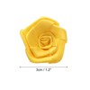 Unique Bargains Polyester Lightweight Texture Durable Ribbon Roses 50 Pcs - 2 of 4