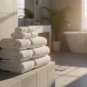 GRS Collection 100% 2 PLY Ring-Spun Premium Cotton Towels By Rifz Textiles - 1 of 4