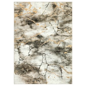 Modern Abstract Large Area Rugs for Bedroom Living Room, Washable Non Slip Floor Carpet for Home Office - 1 of 4