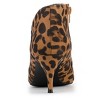 Allegra K Women's Pointed Toe Kitten Heel Cut-out Ankle Boots - 3 of 4