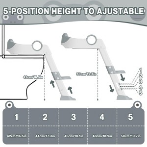 Potty Training Seat with Step Stool Ladder, Potty Training Toilet for Kids Boys Girls Toddlers, Potty Sea - 1 of 4