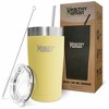 Healthy Human Stainless Steel Tumbler with Straw & Lid |(20oz, Limoncello) - 4 of 4