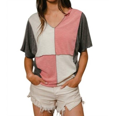 Women's Kendra Color Block Top - BiBi