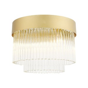 Livex Lighting Norwich 4 - Light Flush Mount in  Soft Gold - 1 of 4