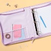 2" Fashion Zip Binder Glitter Purple - up&up™ - 2 of 3